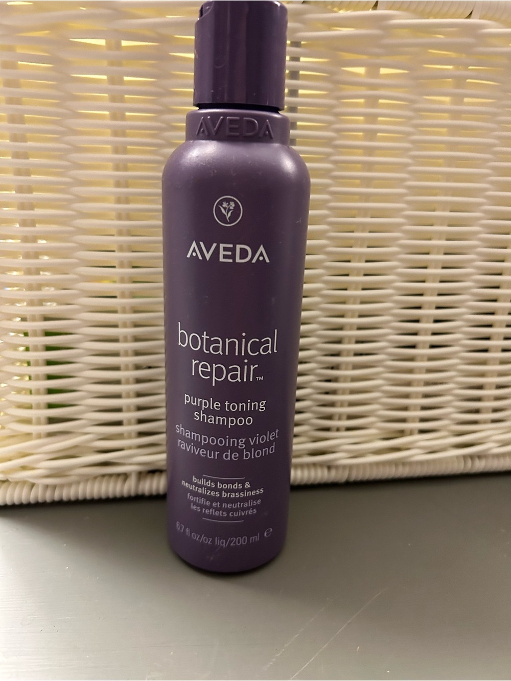 AVEDA Purple Toning Shampoo - Lavender Bottle
